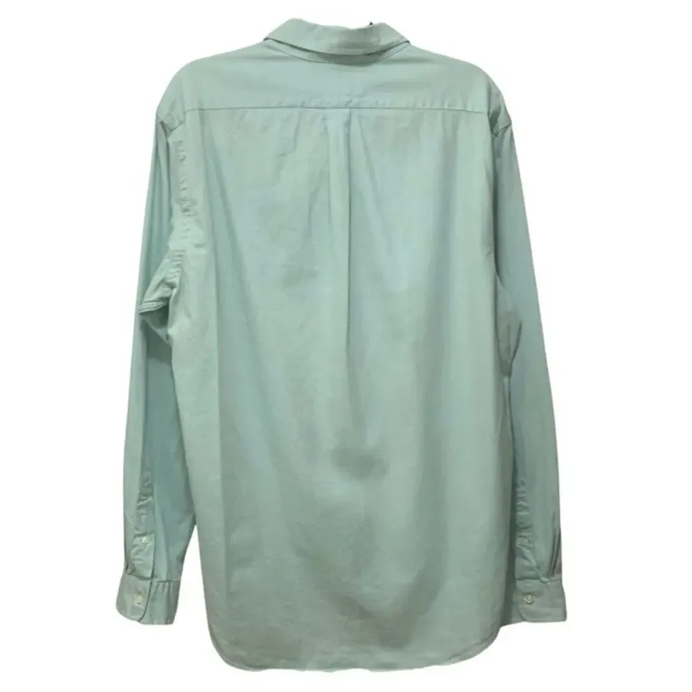 Polo Ralph Lauren Slim Fit Mint Green Button Down Shirt Long Sleeve Men’s XL